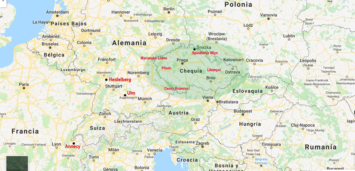 Foto VERANO 2019 - Francia - República Checa - Alemania