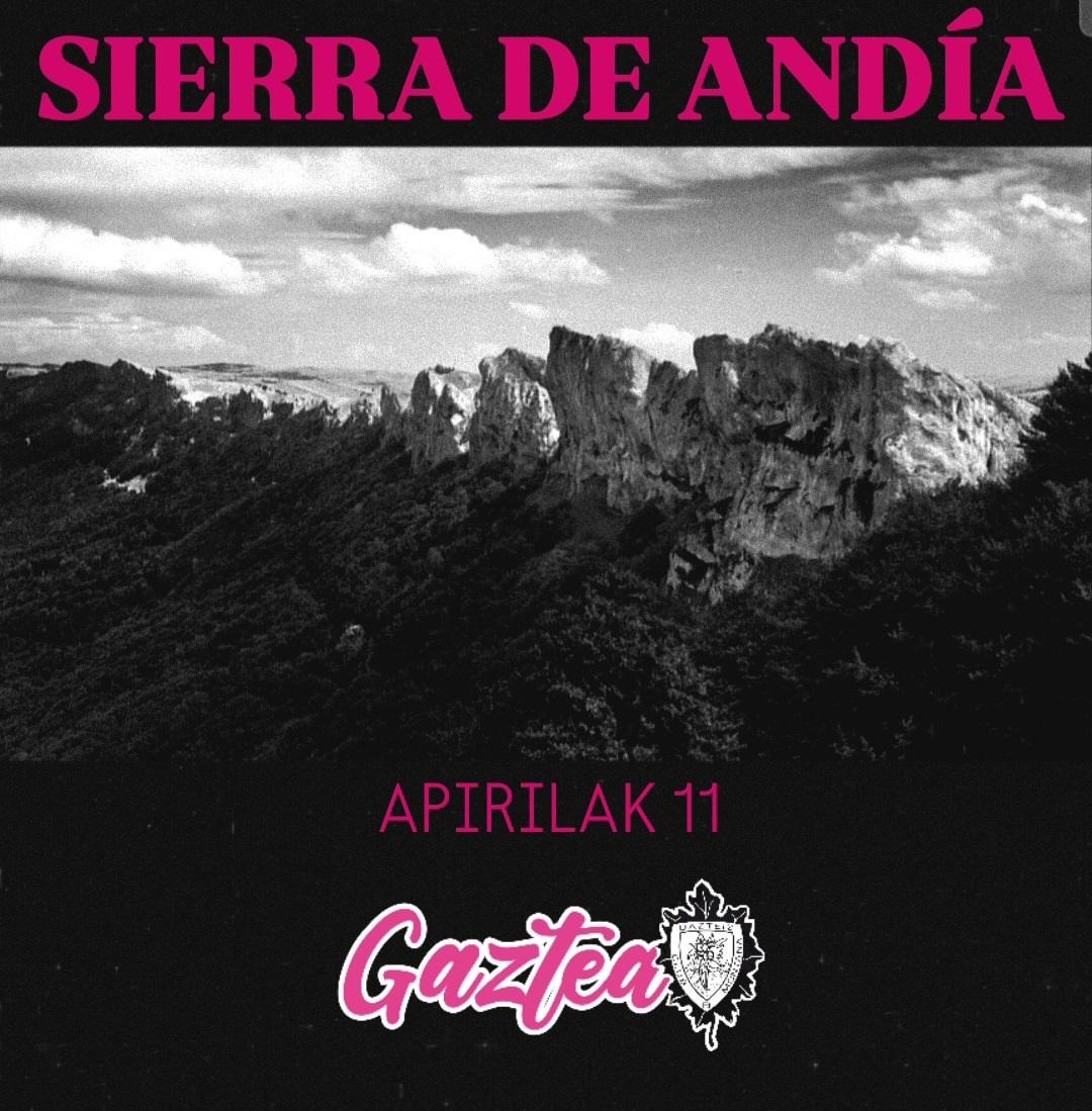 Foto Gaztea: Sierra Andia 11 de abril
