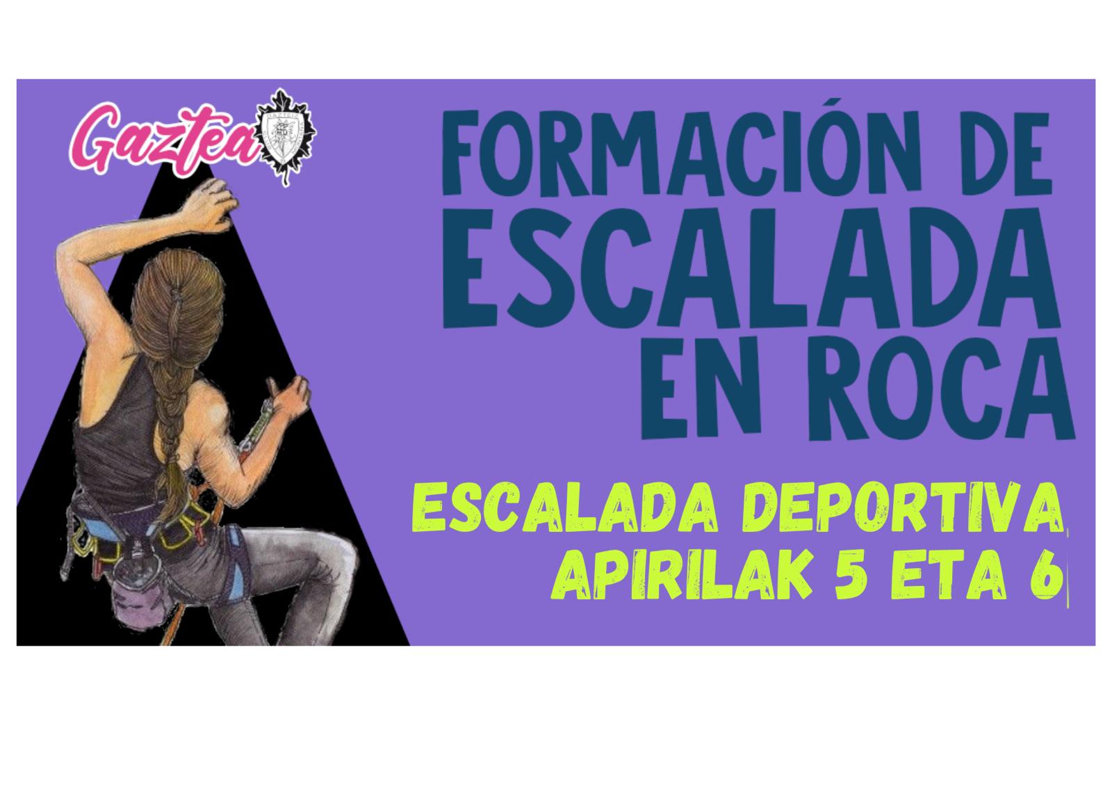 Foto ESCALADA DEPORTIVA EN EL MEDIO NATURAL 5 Y 6 DE ABRIL