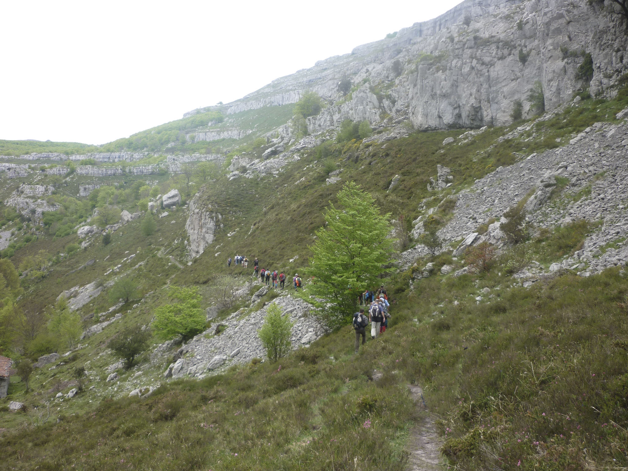 Foto Travesía: La Gándara - Castros de Horneo - Colina (1441m) – Porracolina (1408 m) – Asón  (Cantabria) Todo el día.                            