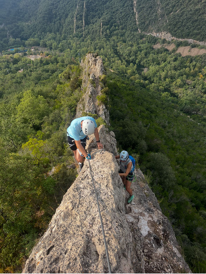 Foto GAZTEAK-Vía Ferrata “La Cresta” – Tramos K2 y K3