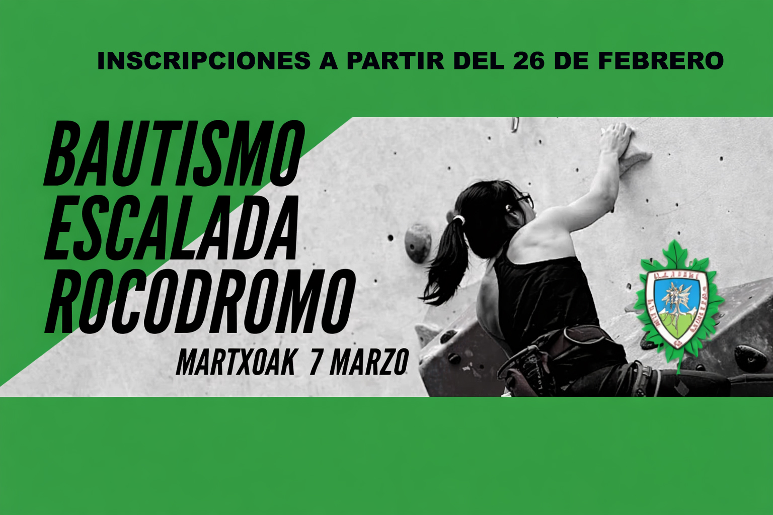 Foto Bautismo de escalada