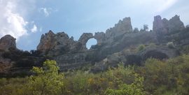 Villaescusa de Ebro - Cascada de Tobazo - Cañón del Ebro - Castillo de Orbaneja (851) - Orbaneja del castillo - Cruz de Lastra (1.029) - Espinosa de Bricia
