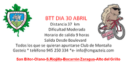  San Bitor-Olano - 37k m-Moderada