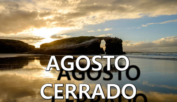 Foto AGOSTO CERRADO - INFORMACIÓN