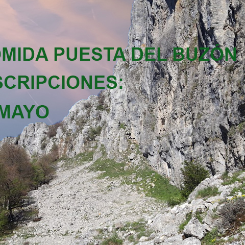 PUESTA BUZÓN - Comida
Inscripciones 20 mayo