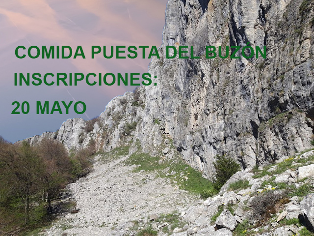 Foto PUESTA BUZÓN - Comida
Inscripciones 20 mayo